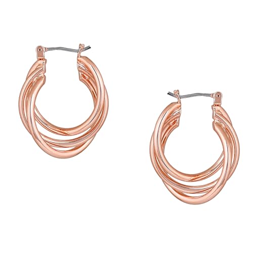Estele Rose Gold Trio Circular Hoop Earrings for Women (B0CXXQSMXR) Amazon Price History, Amazon Price Tracker