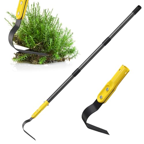 Adjustable Long Handle Garden Hoe Tool
