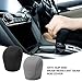 WKSBY Car Gear Shift Knob Cover for Land Rover Range Rover Sport (L320) 2010-2013 with-Computer-Box/Under-seat, Auto Elastic Silicone Gear Knob Cover Interior Protector Handbrake,A/Grey