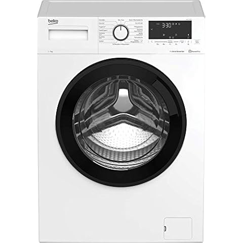 Beko WML71465S Waschmaschine -Performance Hero/Premium-Design/Vollelektronisch/Touch-Display mit Startzeitvorwahl/1400 U/min/Bluetooth/7 kg Cover