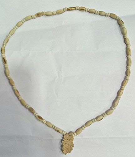 Radhika Poojan BhandarTulsi Wood Bhandar Tulsi Kanthi (20 inch, Brown)