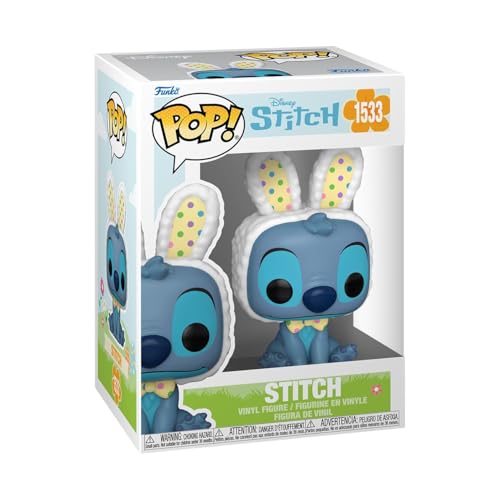Funko Pop! Disney: Easter - Stitch - Lilo and Stitch - Figurine en Vinyle à Collectionner - Idée de Cadeau - Produits Officiels - Jouets pour Les Enfants et Adultes -...