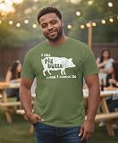 BBQ Pig Butts T-Shirt Funny Grilling Gift Smoker Barbecue Lover Novelty Pitmaster Apparel Men Women (XL, Military