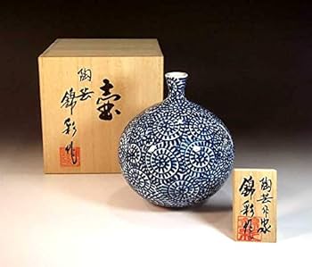 Amazon.co.jp: 有田焼 伝統工芸 総手描き 高級陶器 蛸唐草花瓶 飾り壺 Amazon.co.jp: 有田焼 伝統工芸 総手描き 高級陶器 蛸唐草花瓶 飾り壺