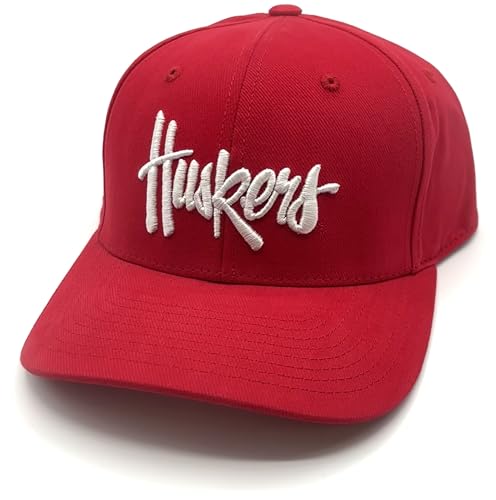 Gorra ajustable Nebraska Cornhuskers logo bordado miniatura 1