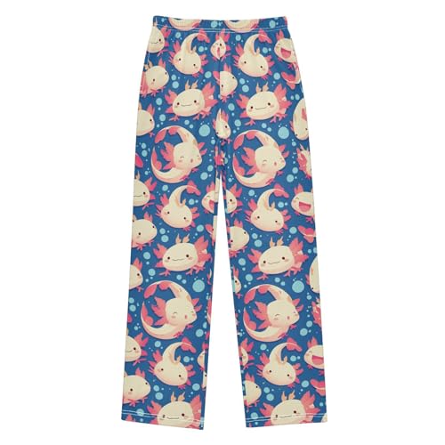 Ollabaky Pajama Pants Long Sleep Bottoms Elastic Waist Pjs Lounge