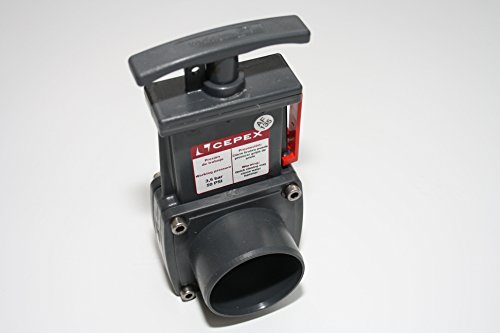 Cepex Osaga PVC Gate Valve 50 mm Diameter