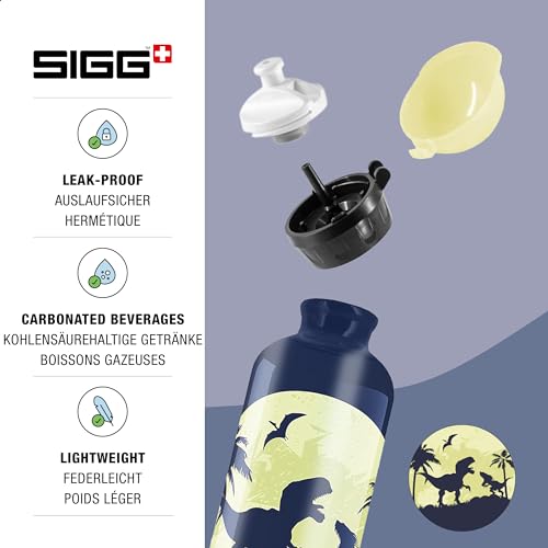 Botella para niños antiderrames SIGG KBT de 0.4 L para evitar mochilas mojadas 3