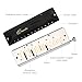 JDR Quartz Chromatic Harmonica C Key 12 Holes 48 Tones Chromonica Half Valves Easy Bending No Sticky Valves Mouth Organ Harp for Beginner Adults Professional Player Parents