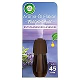 Air Wick Aroma-Öl Flakon – Duftöl Nachfüller für den Air Wick Diffuser – Duft: Entspannender Lavendel – 1 x 20 ml ätherisches Öl
