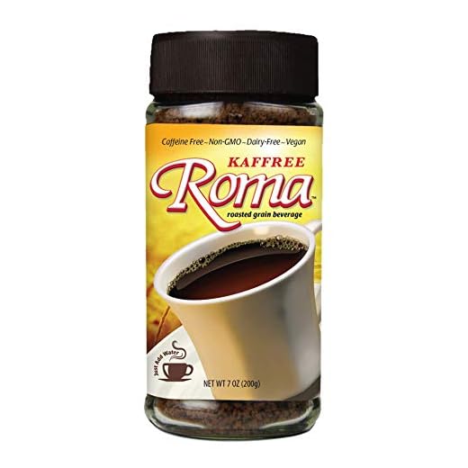 Kaffree Roma Kaffree Roma Roasted Grain Beverage, 7-Ounce (Pack of 3)