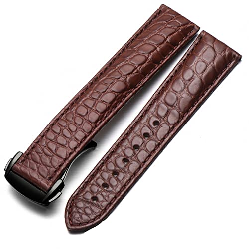 Bracelet de montre en cuir 20mm 19mm 18mm compatible Omega Seahorse