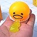 Vomiting Egg Slime Toy - Funny Prank Squeeze Stress Ball Puking Yolk, Novelty Fidget Relief Toy Gag Gift for Kids Adults, Christmas Stocking Stuffers & Birthday Parties