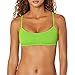 arena Rulebreaker Maillot de Bain Bandeau pour Femme, Vert Feuille, 34