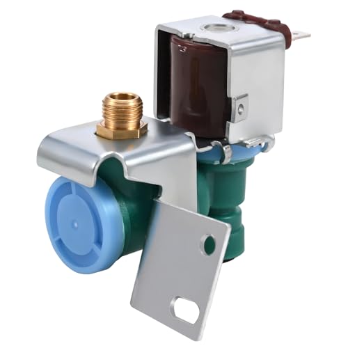 W10394076 Refrigerator Water Inlet Valve Replacement for Whirlpool Maytag KitchenAid Kenmore - Replaces WPW10394076 W10865826 W10872966 PS11754160 AP6026312 - Fits WRF736SDAM WRX988SIBM