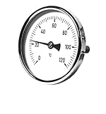 heizung thermometer einstellen ➤ LEICHTE MONTAGE: Der Anschluss des Bimetall-Zeigerthermometers erfolgt von hinten mit dem Anschluss-Typ 1/2 ''.