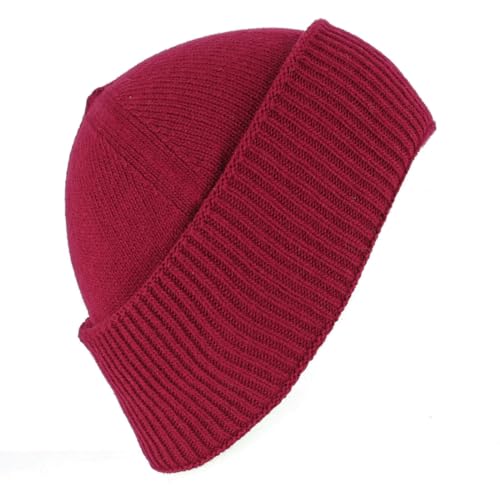Traclet Bonnet Cousteau Laine Rouge Taille unique