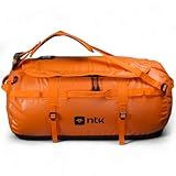 NTK, Mochila Duffle Bag para Viagens 70 Litros, Laranja
