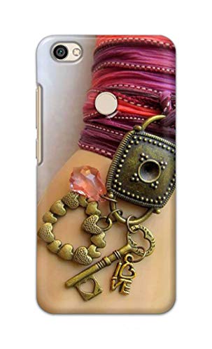 Image of Girl Hand with Keychain Hard Back Case Cover for Redmi Y1 / Redmi Note 5A / Redmi Note 5A Prime Back Cover -(J5) VNS2228