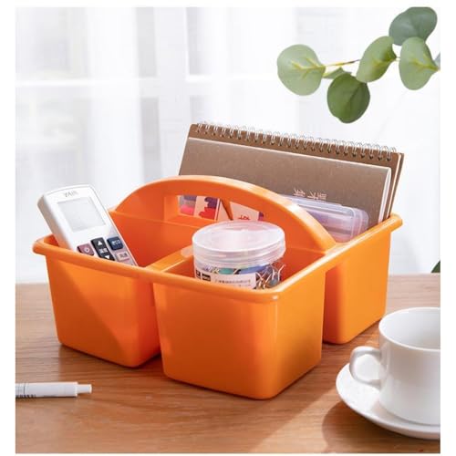 Organizer multifunzionale per penne e matite, per ufficio, classe e casa, organizer da scrivania con scomparti, 6 pezzi