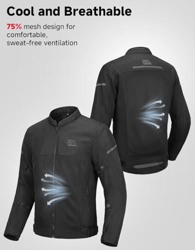 KEMIMOTO Motorcycle Summer Mesh Jacket