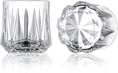Image of Premium Big Whiskey Glasses Set of 6, 360ml, Transparent, Drinking Whisky Glass Bar Glasses for Scotch, Bourbon, Liquor and Cocktail Drinks (panga.$., 6)
