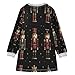 Vozoza Christmas 3 Girls Long Sleeve Dress Winter Dresses Toddler Girl Outfits Fashion Clothes Size 4t Multicolor