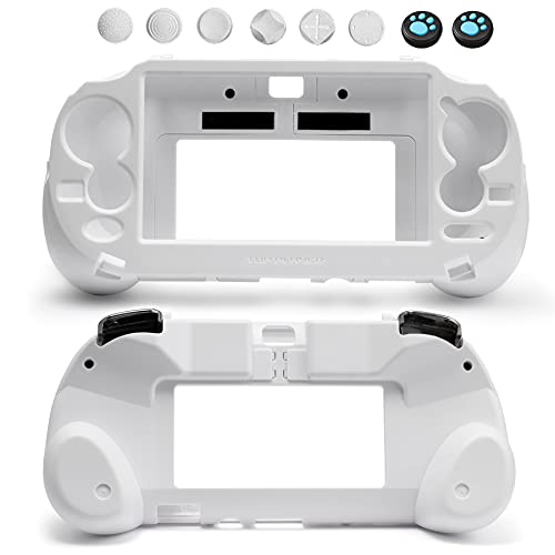 L2 R2 Trigger Hand Grip Shell Controller Protective Case for Playstation PS Vita 1000 (White) by Sedicoca - Used condition - US$26.19