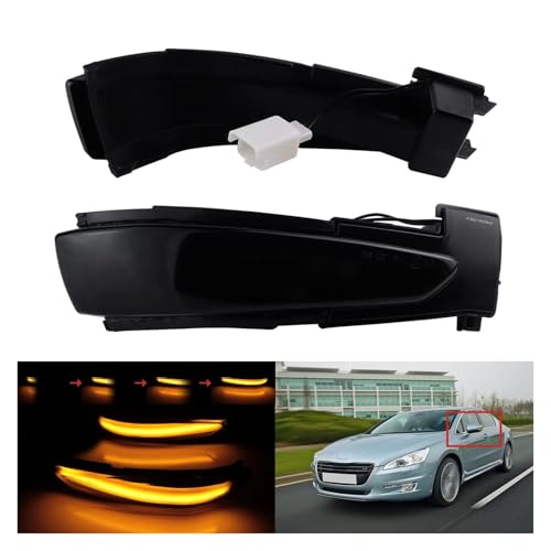 Intermitentes dinámicos LED para retrovisor Citroën C4 que mejoran tus viajes nocturnos 2