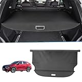 ACROPIX Black Retractable Cargo Cover Rear Trunk Security Cover Shield Shade Adjustable Fit for Mitsubishi Eclipse Cross 2018-2023 - Pack of 1