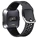 XIMU Sport Bands Compatible with Fitbit Versa/Versa 2 / Versa Lite, Soft Silicone Waterproof Breathable Sport Watch Strap Replacement Wristband Accessories Women Man for Versa Smart Watch