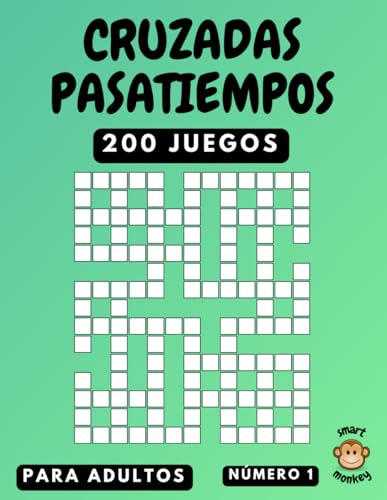 Cruzadas Pasatiempos para Adultos: 200 Juegos para Ejercitar la Mente, Número 1