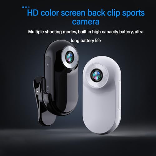 Cat Collar Action Camera with Back Clip,1080P HD Dogs Collar Video Records Camera,170° Wide Angle,350mAh,NO SD Card Included - Image 2