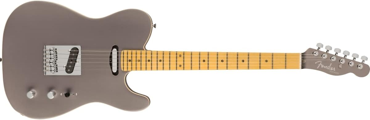 Fender Aerodyne Special Telecaster Electric Guitar, with 2-Year Warranty, Dolphin Gray, Maple Fingerboard