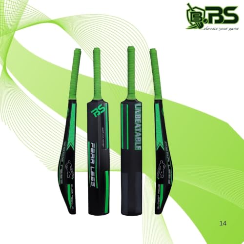 Image of BARKHA Full Size Plastic Turf Cricket Bat for Men, Tennis & Wind Ball