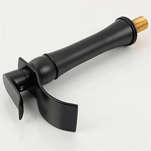 Robinet cascade noir brmixer pour vasque de salle de bain zen - 5