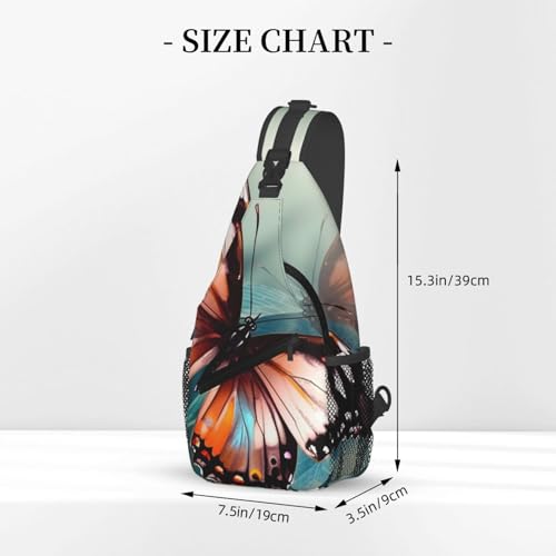 Bolso cruzado para pecho estilo sling deportivo negro miniatura 3
