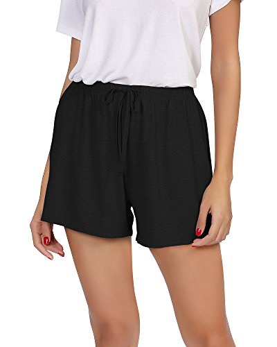 Image of GYS Women's Bamboo Viscose Cooling High Waisted Pajama Shorts