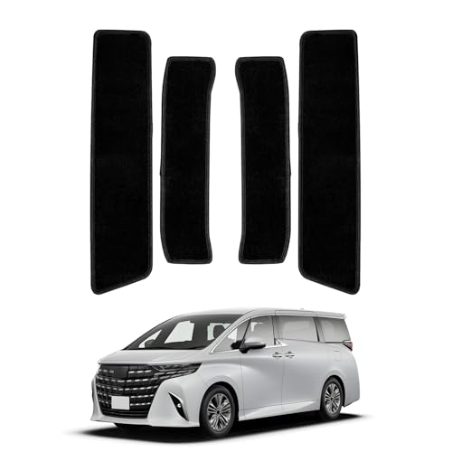 AUTO SPEC トヨタ 新型 アルファード 40系 サイドステップ ヴェルファイアドアステップ 7人乗り専用 敷居カバー アルファードサイドステップ マット 滑り止め加工 汚れ防止 Alphard40 Vellfire40 2023年6月〜現行 内装パ
