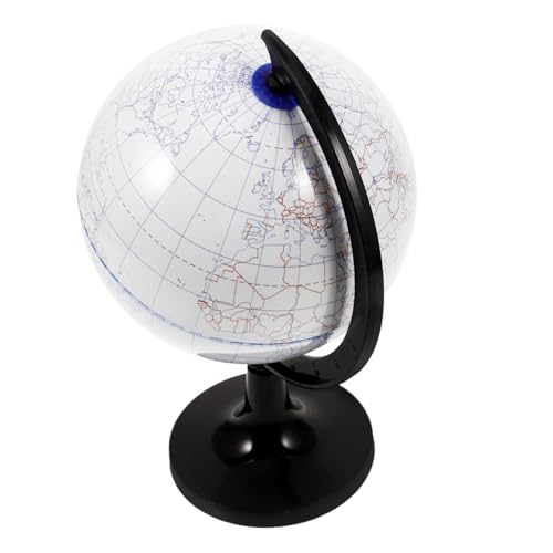 Veemoon Diy Blank Globe Model Decorative Coloring Globe for Boys and Girls Art for Geography Teaching