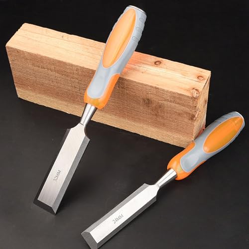 Gouges de sculpture sur bois lot de 4 en acier haute dureté pour le travail de précision