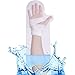 Produktbild AQUASTOP - Unterarm, Erwachsene (54 cm) - wiederverwendbar wasserdicht - Überzug für Verband und Gips - durchsichtig - Gipschutz Duschschutz Finger Daumen Hand Arm Gipsarm Gipsschutz Wasserschutz
