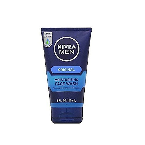 Nivea for Men Face Wash Moisturizing, 5 OZ (Pack of 3)