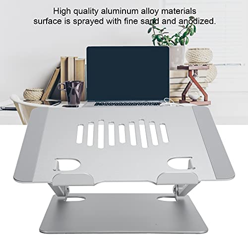 Base plegable para laptop aluminio ajustable 11-15.6" miniatura 3