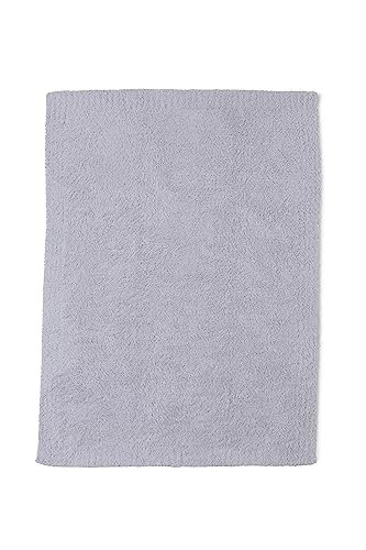 Image of Barefoot Dreams CozyChic Stroller Blanket, Oyster, 30 inchx40 inch