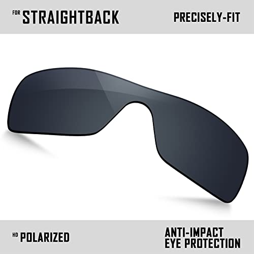 Image of Polarized Replacement Lenses for Oakley Straightback OO9411 Sunglass