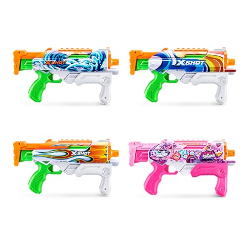 XSHOT Fast-Fill Skins Pink Hyperload (2 Pack) by ZURU, Watergun, Water Blaster Toys, 2 Blasters Total, Fills with Water in just 1 Second! by XSHOT - Image 6