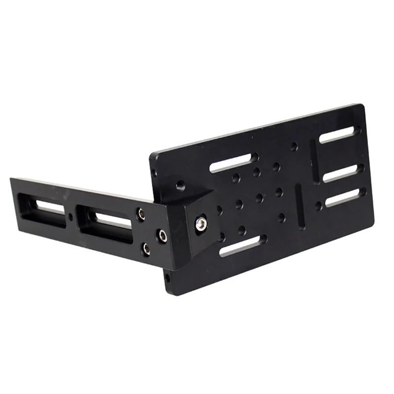Telescopio plataforma de aluminio con placa inclinable ultragrande en L 3