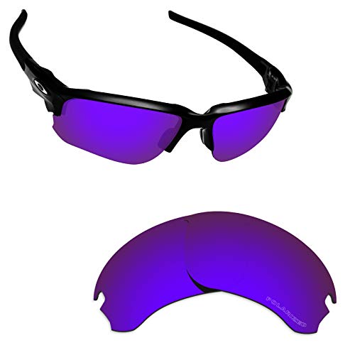 Image of Alphax Polarized Replacement Lenses for Oakley Si Speed Jacket OO9228 Sunglasses - Glare Reduction | Precision Cutting