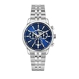 Philip Watch Orologio Uomo, Cronografo, Analogico, 40 mm, Collezione ANNIVERSARY